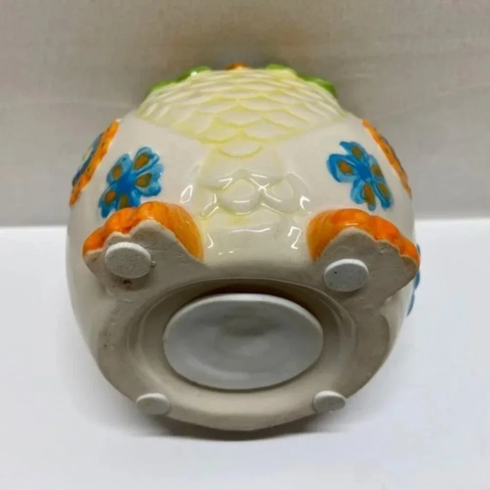 Vintage Pier 1 Owl Piggy Bank 5